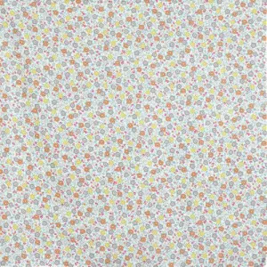 Cohare こはれ - Aqua Drop (Water repellent finish)  flower mini bouquet gray (flower ミニブーケ グレー) - Furoshiki   100 x 100 cm