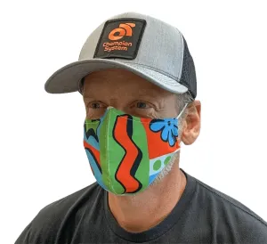 CONTOUR PREMIUM Face Mask - custom (water repellent)
