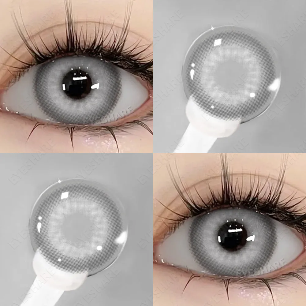 Cosplay Nebula GRAY 14.0mm 1 Pair | 1 Year