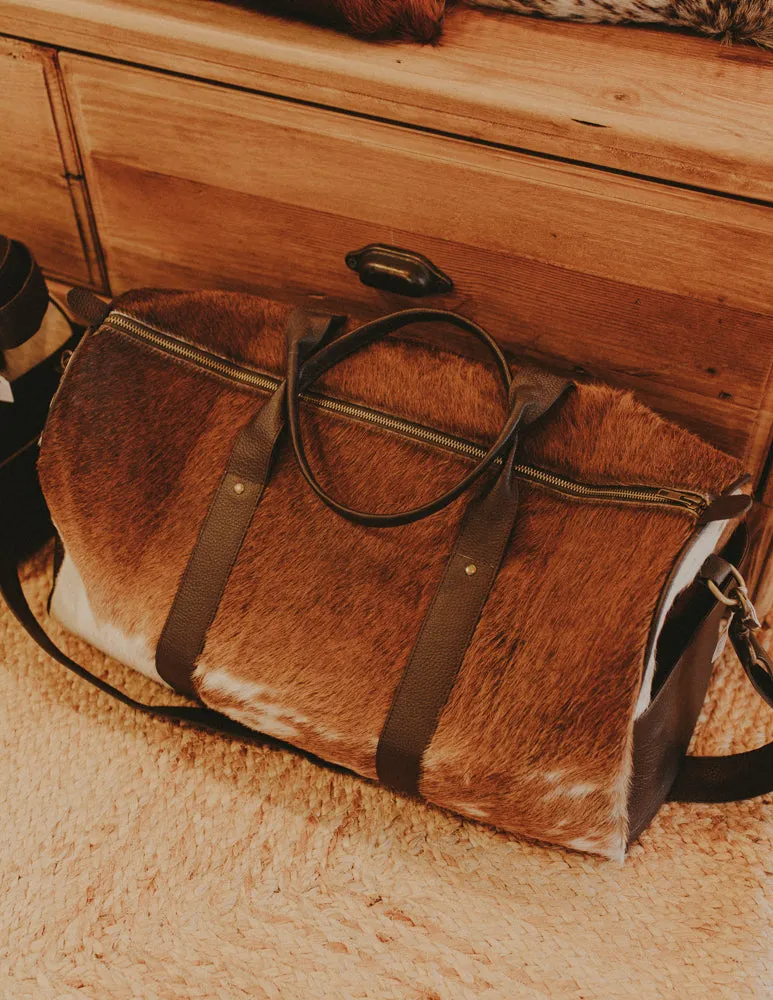 Cowhide Duffle Bags