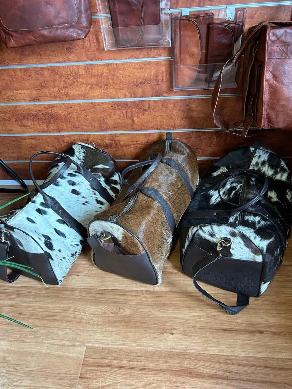 Cowhide Duffle Bags