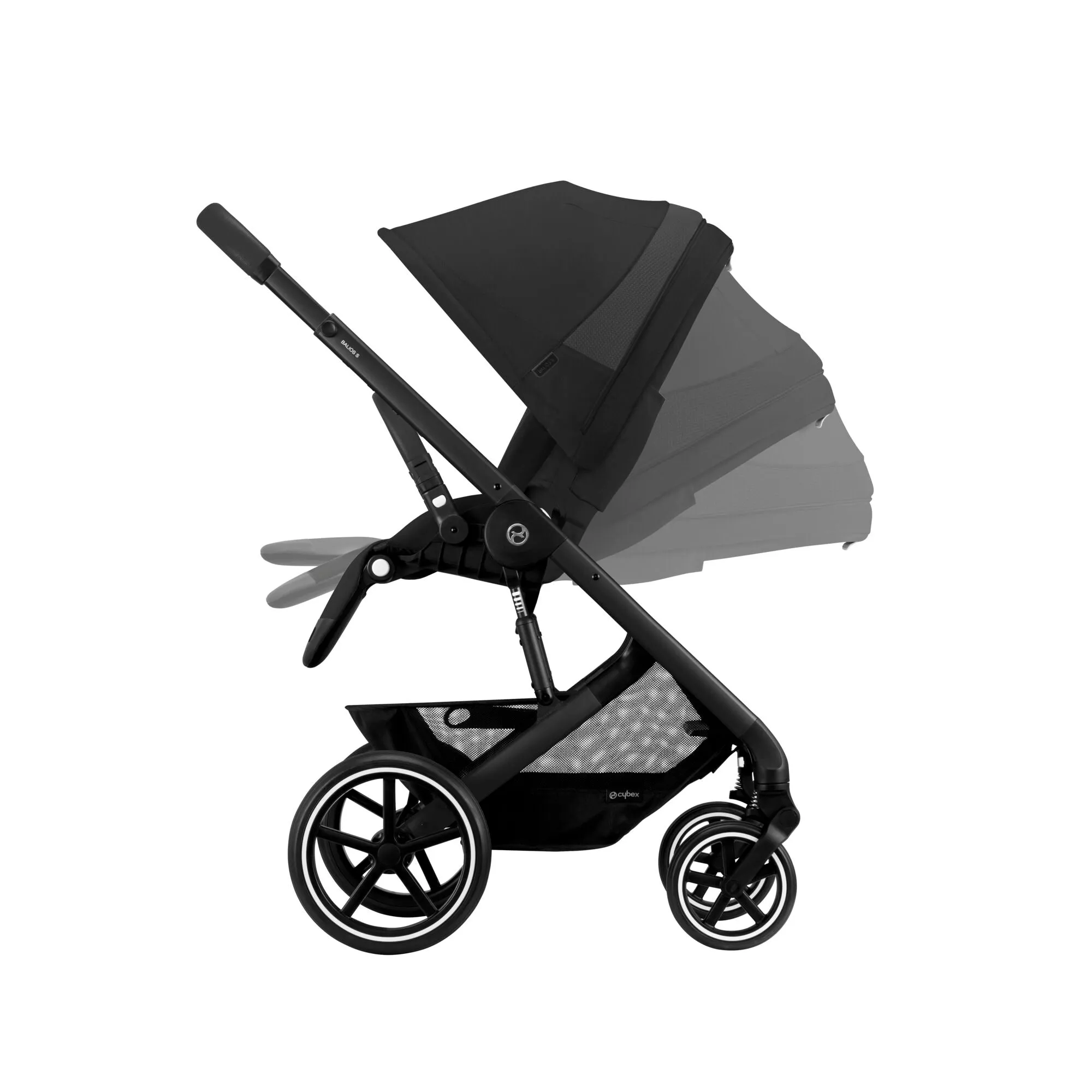 Cybex Balios S Lux Bundle with Cloud G Car Seat & Base - Moon Black