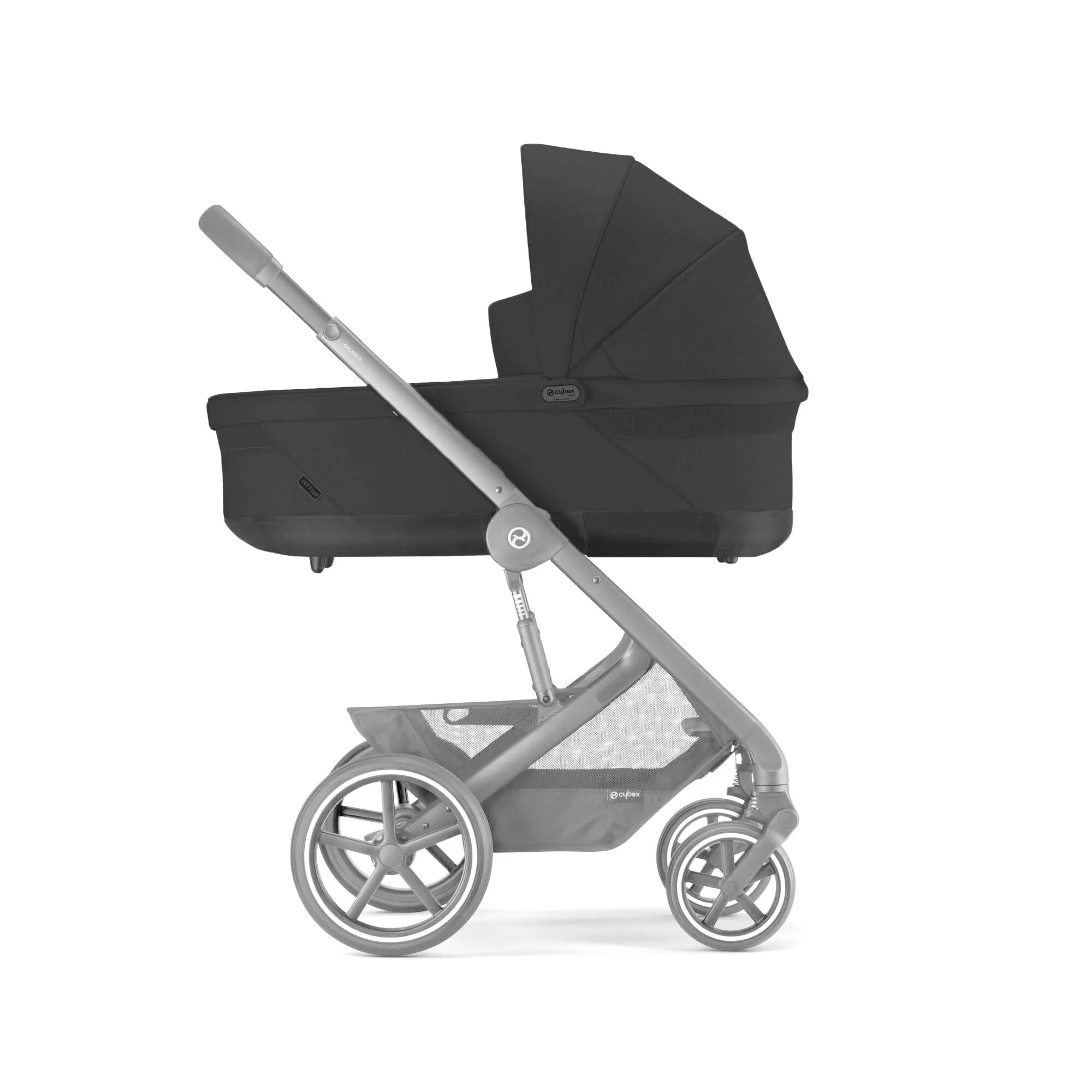 Cybex Balios S Lux Bundle with Cloud G Car Seat & Base - Moon Black