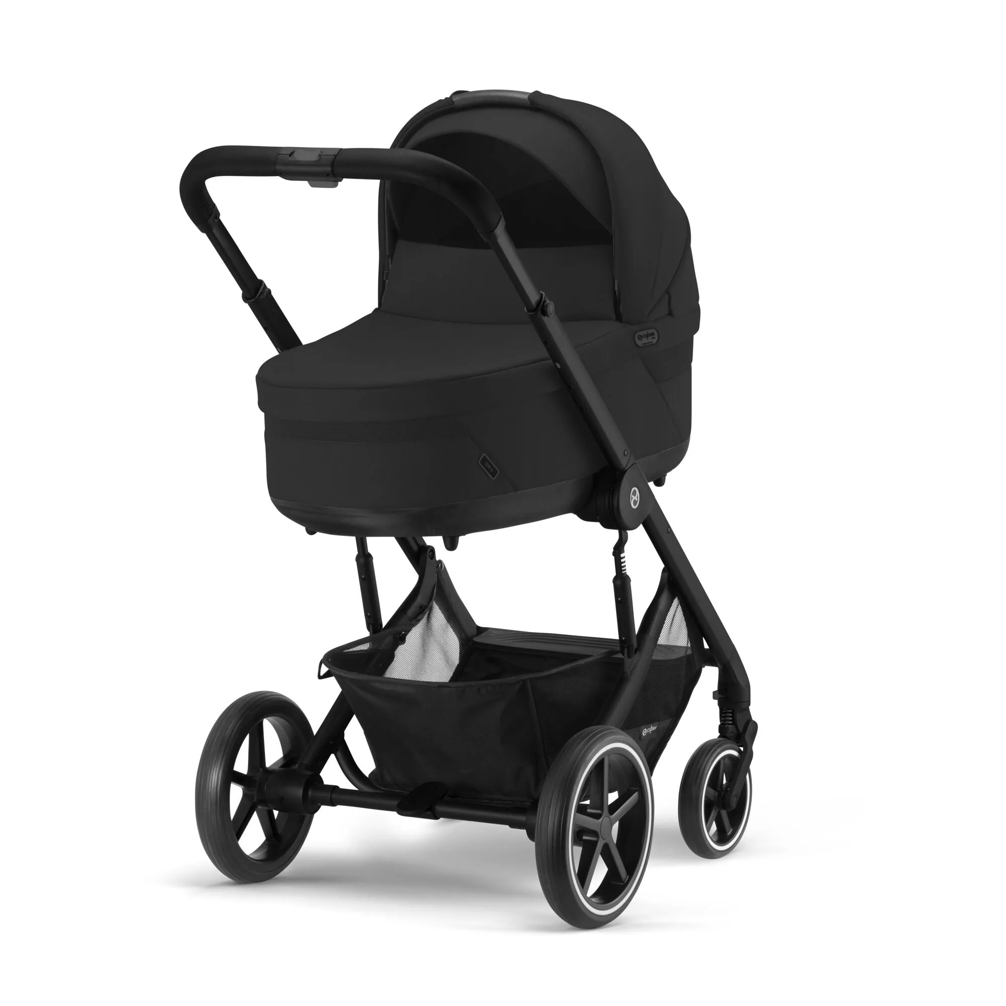 Cybex Balios S Lux Bundle with Cloud G Car Seat & Base - Moon Black