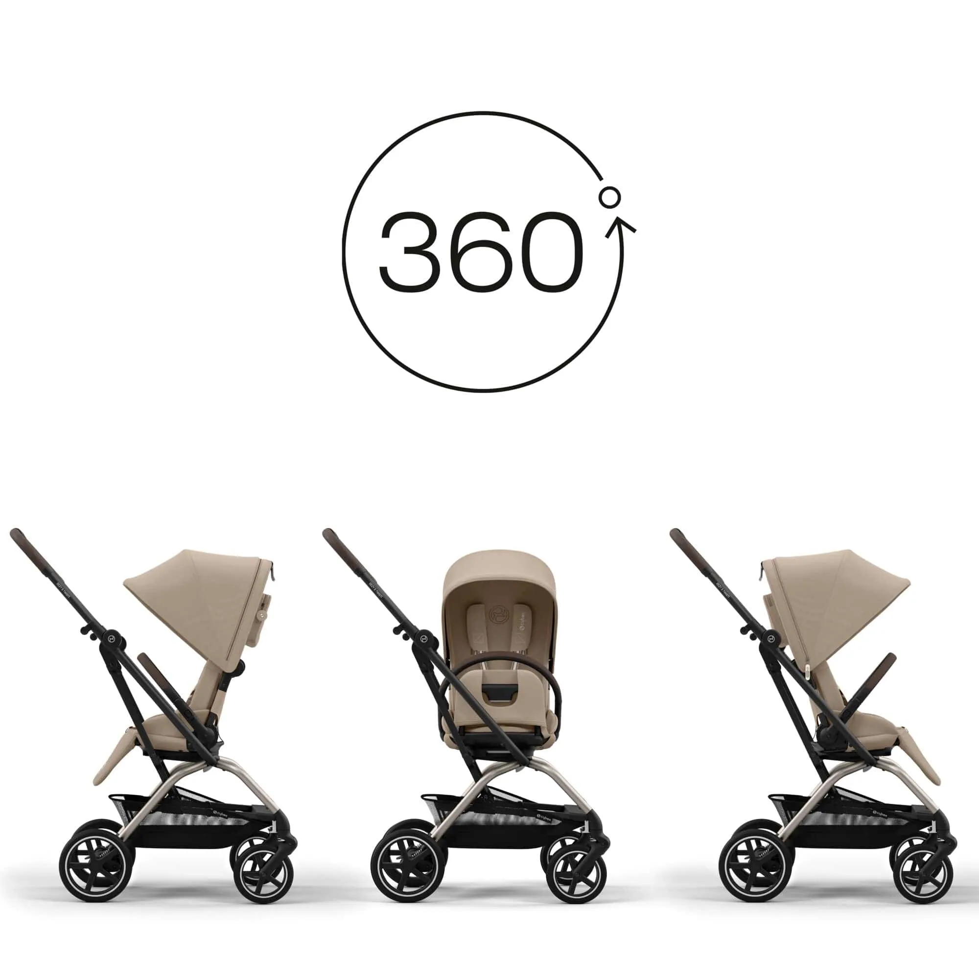 Cybex Eezy S Twist  2 - Almond Beige | beige