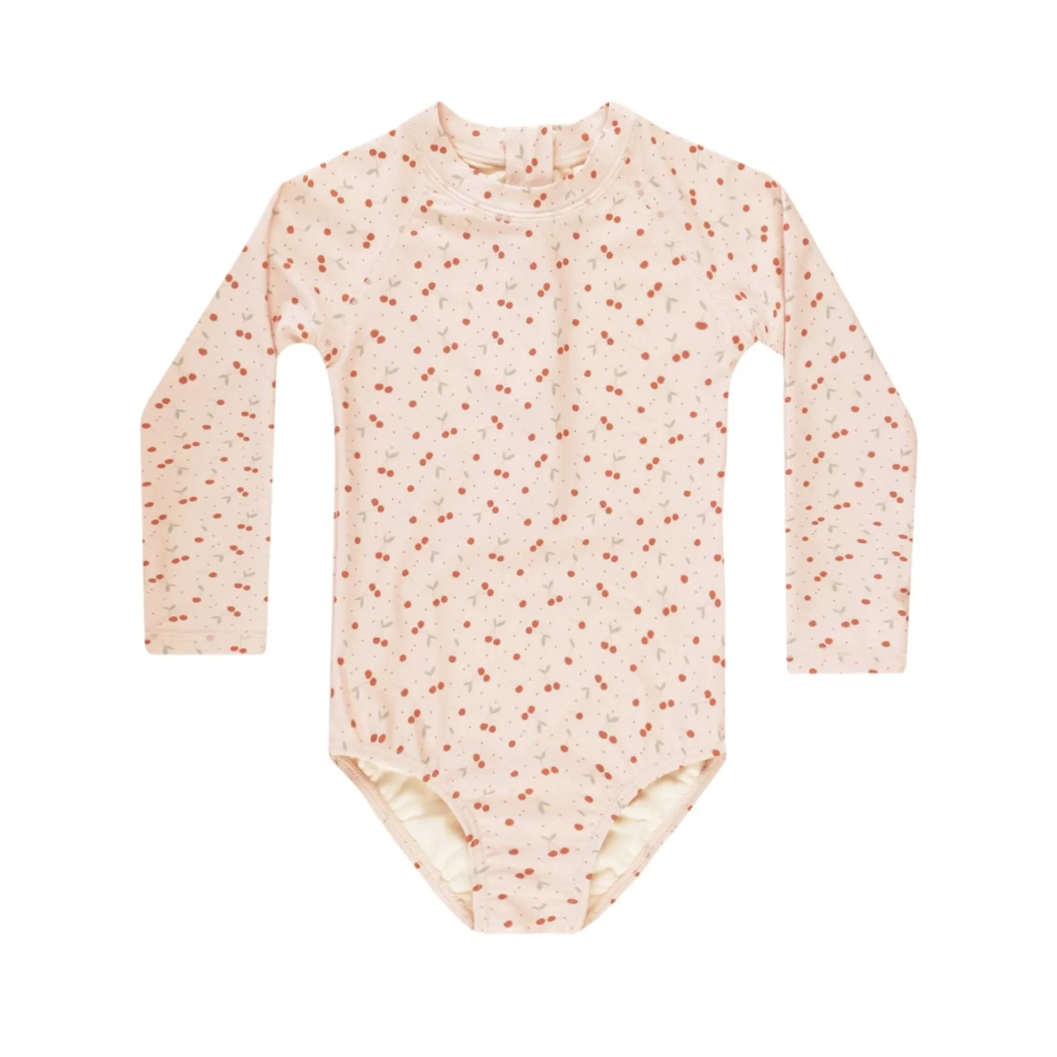 Delphine Cherries Rashguard One-Piece Suit
