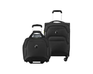 Delsey Storm Plus 2-piece Under Seater & Carry-On Set: Travel smarter, pack lighter