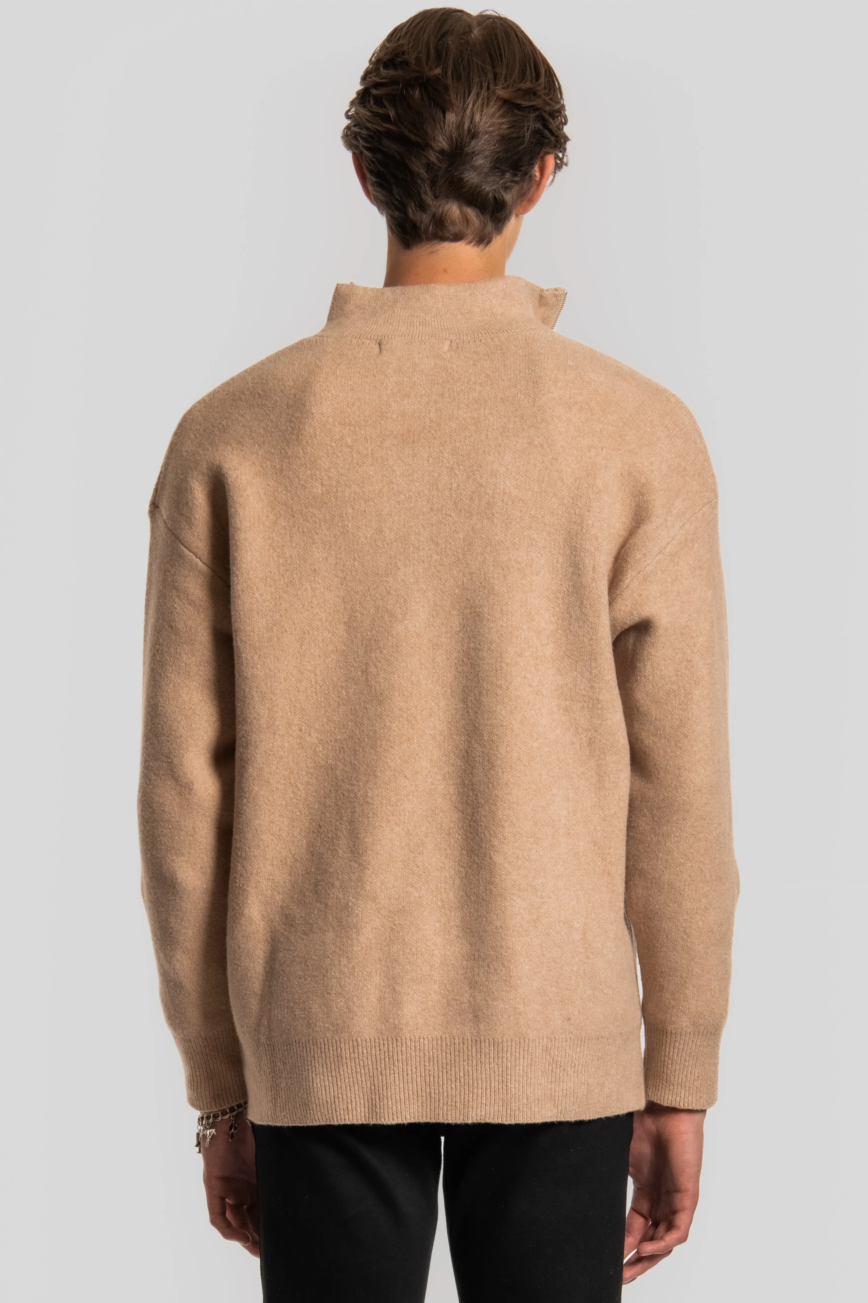 DESERT OASIS 1/4 ZIP PULLOVER SWEATER