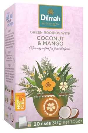 Dilmah Coconut & Mango Rooibos 20 Teabags