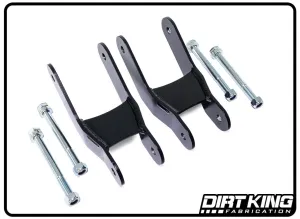 Dirt King Long Travel Rear Shackle Toyota Tundra 2007-2021
