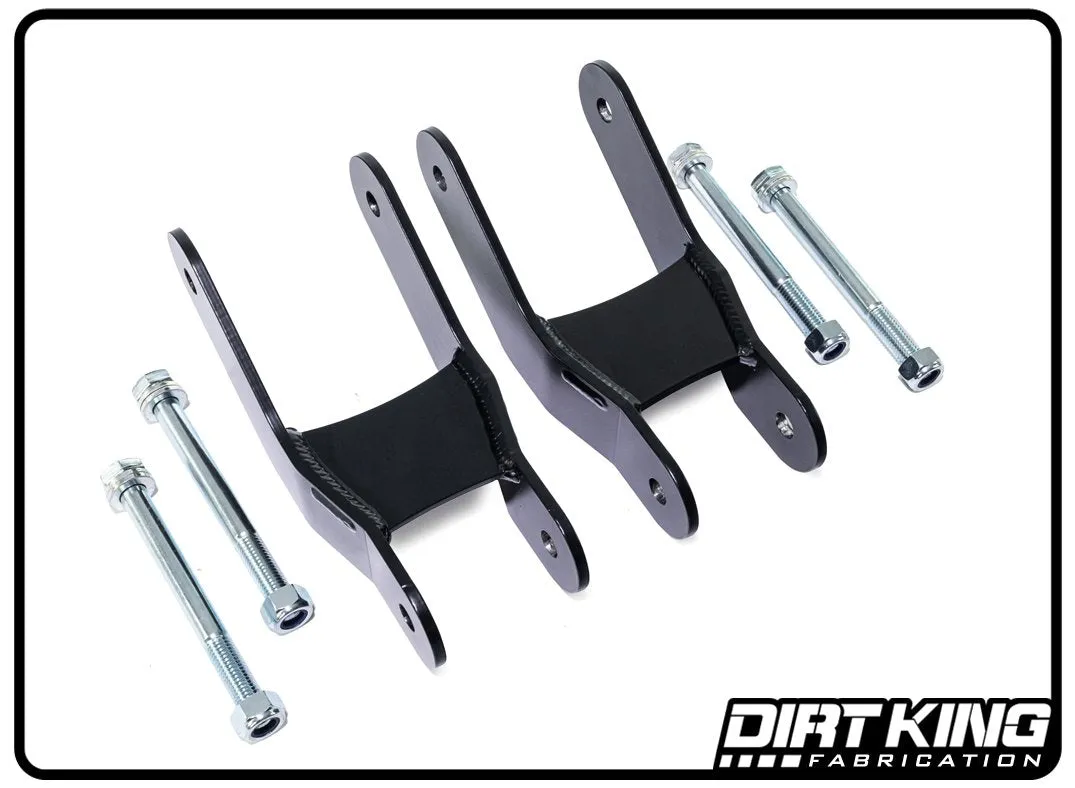 Dirt King Long Travel Rear Shackle Toyota Tundra 2007-2021