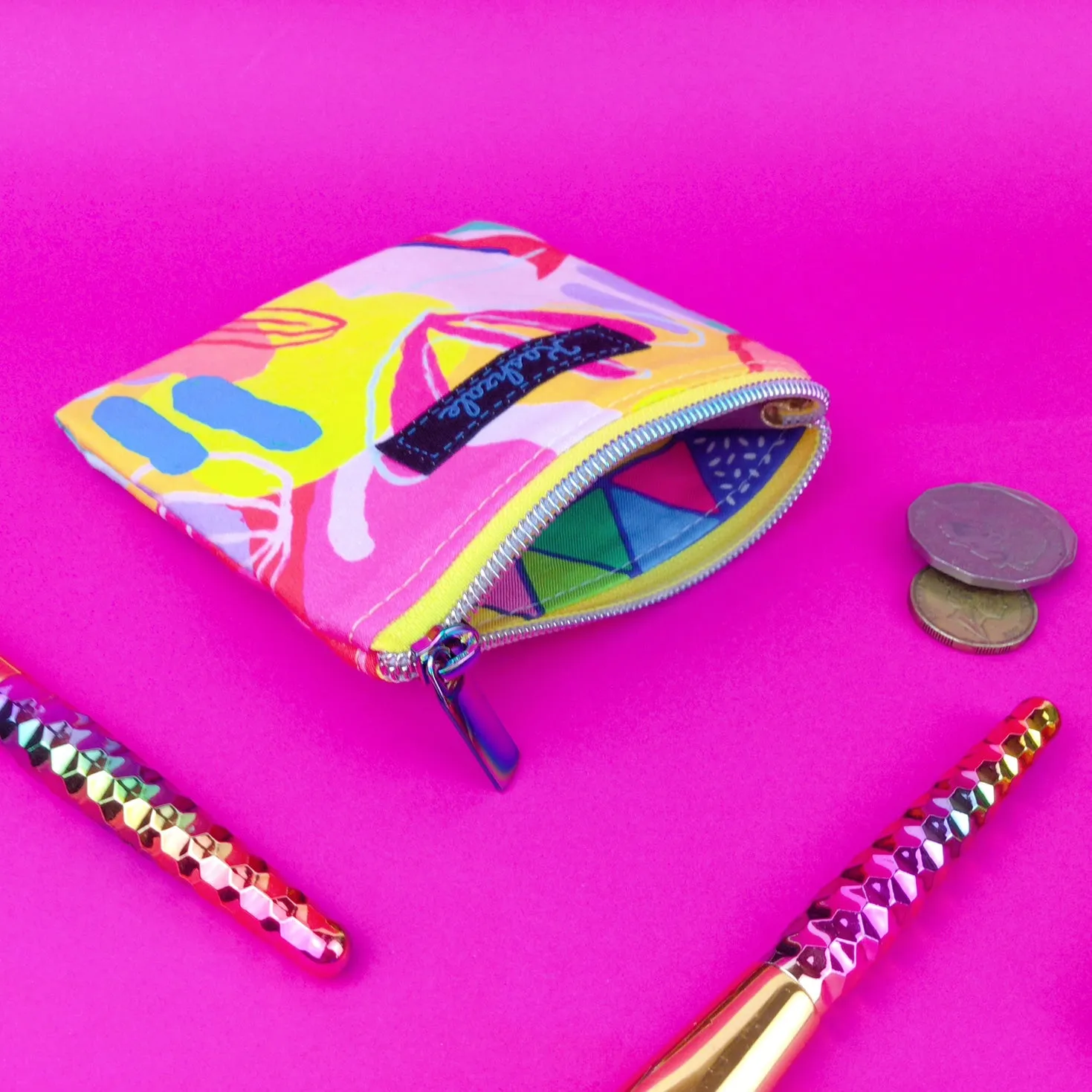 Disco Coin Purse by World of Mik Design.