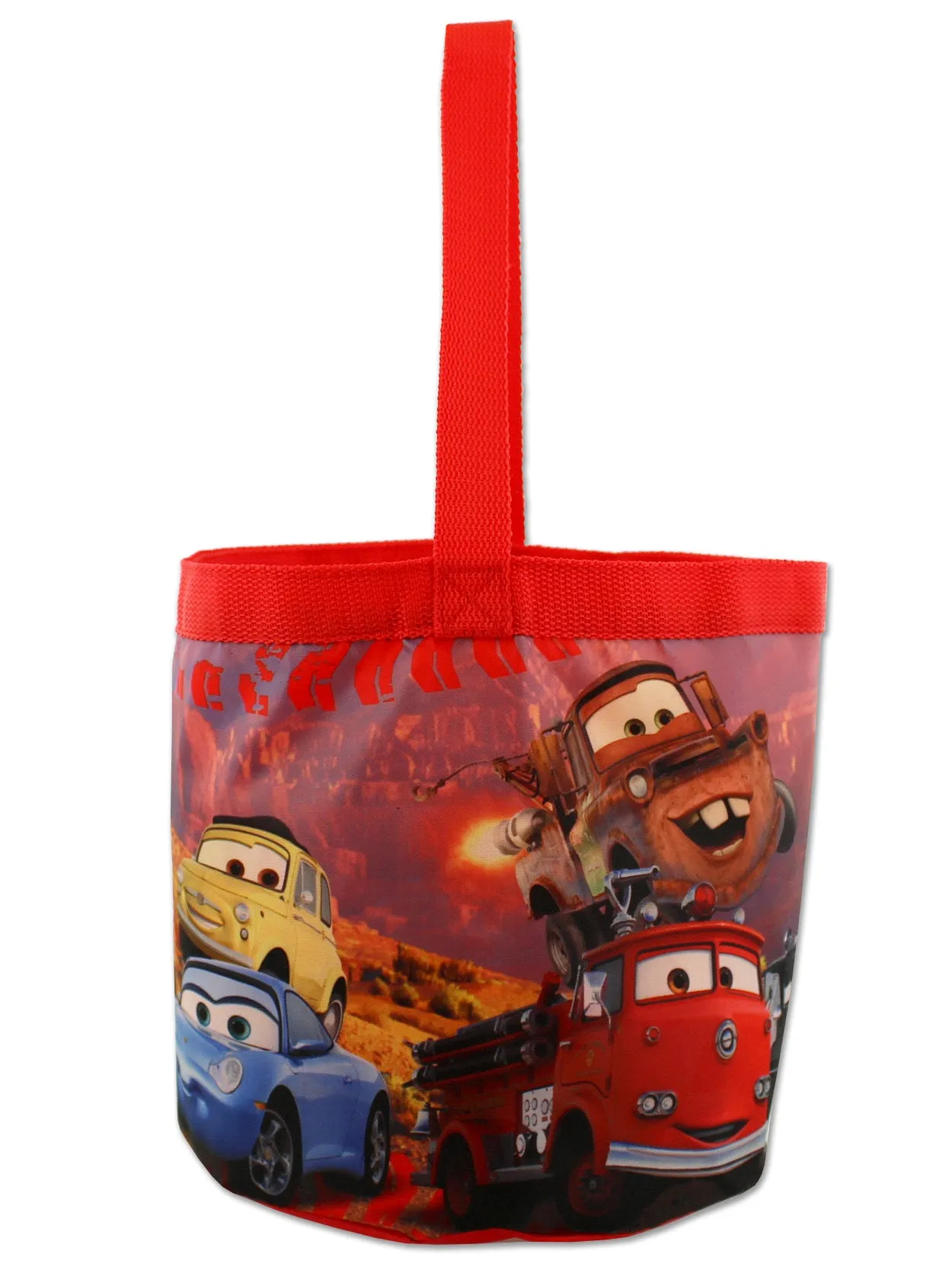 Disney Cars 3 Collapsible Bucket Tote Bag