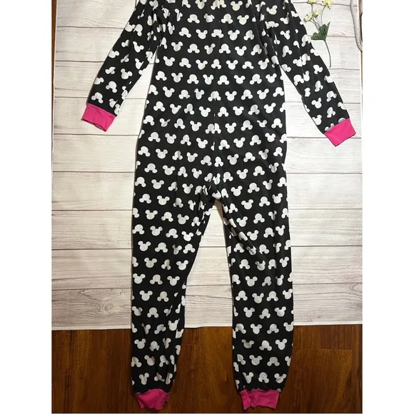 Disney Minnie Mouse Hooded Adult Pajama Onesie
