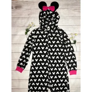 Disney Minnie Mouse Hooded Adult Pajama Onesie
