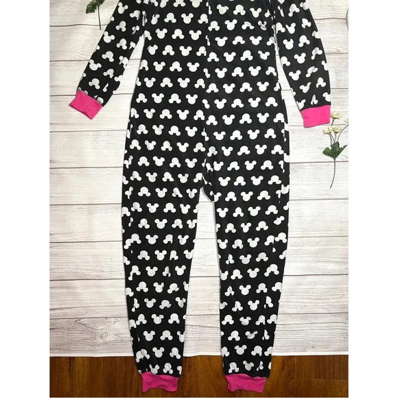 Disney Minnie Mouse Hooded Adult Pajama Onesie