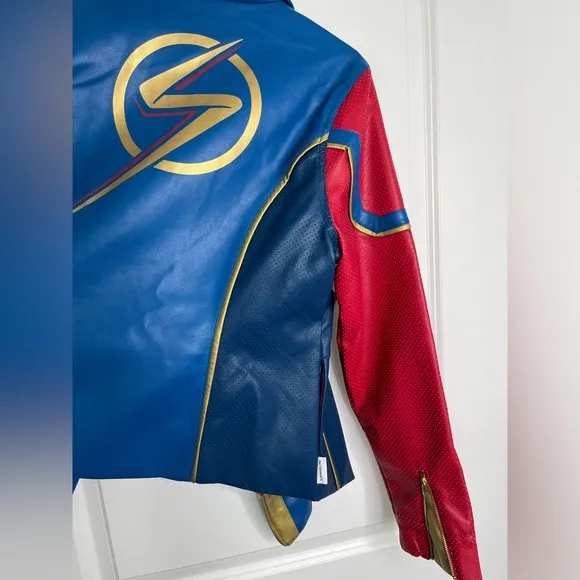 Disney Ms Marvel Faux Leather Jacket NWT Size Medium