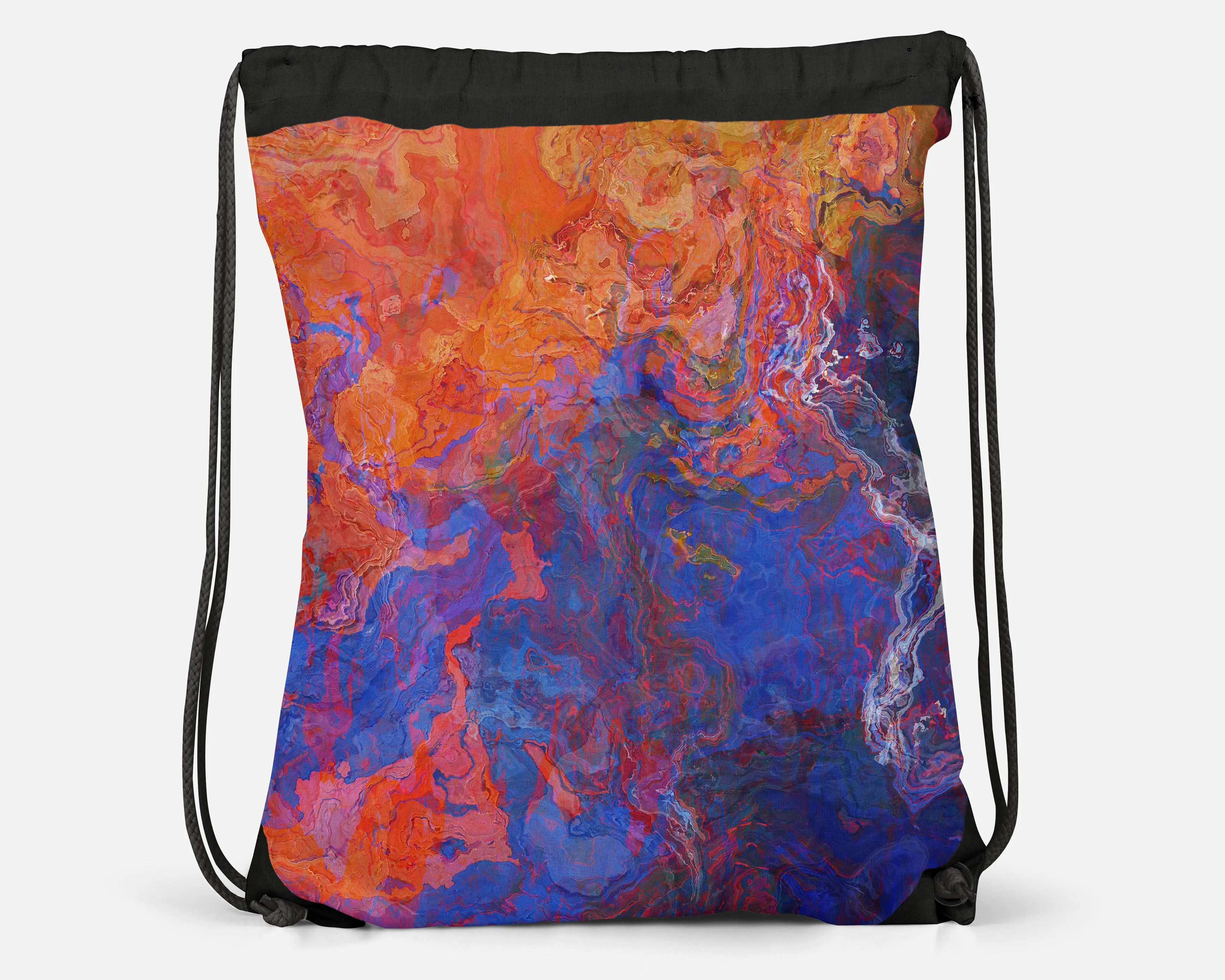 Drawstring Sling Bag, Shadow Canyon