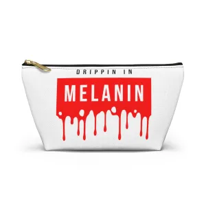 Drippin in Melanin - Accessory Pouch w T-bottom