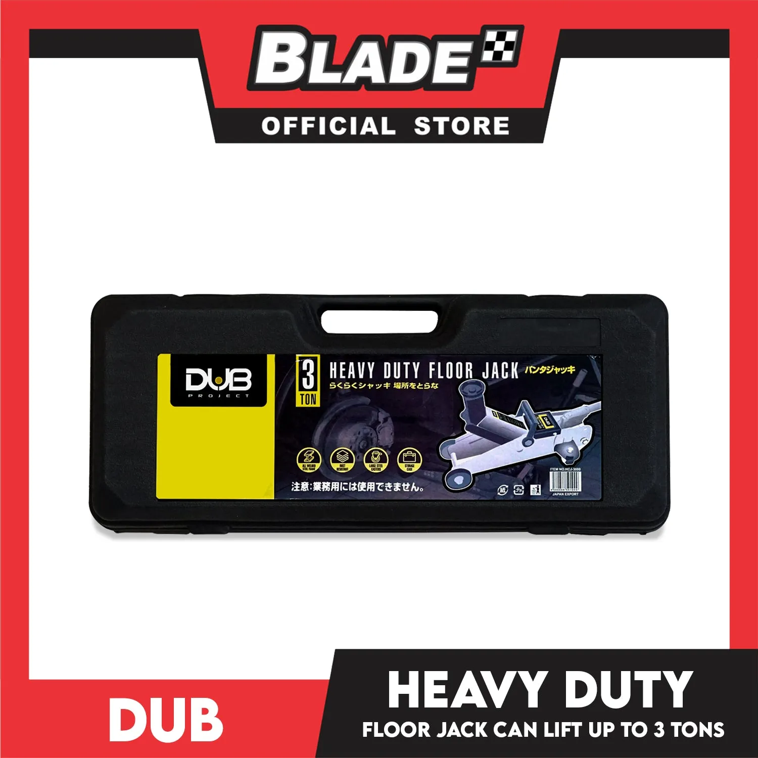 Dub Heavy Duty Floor Jack 3 Ton