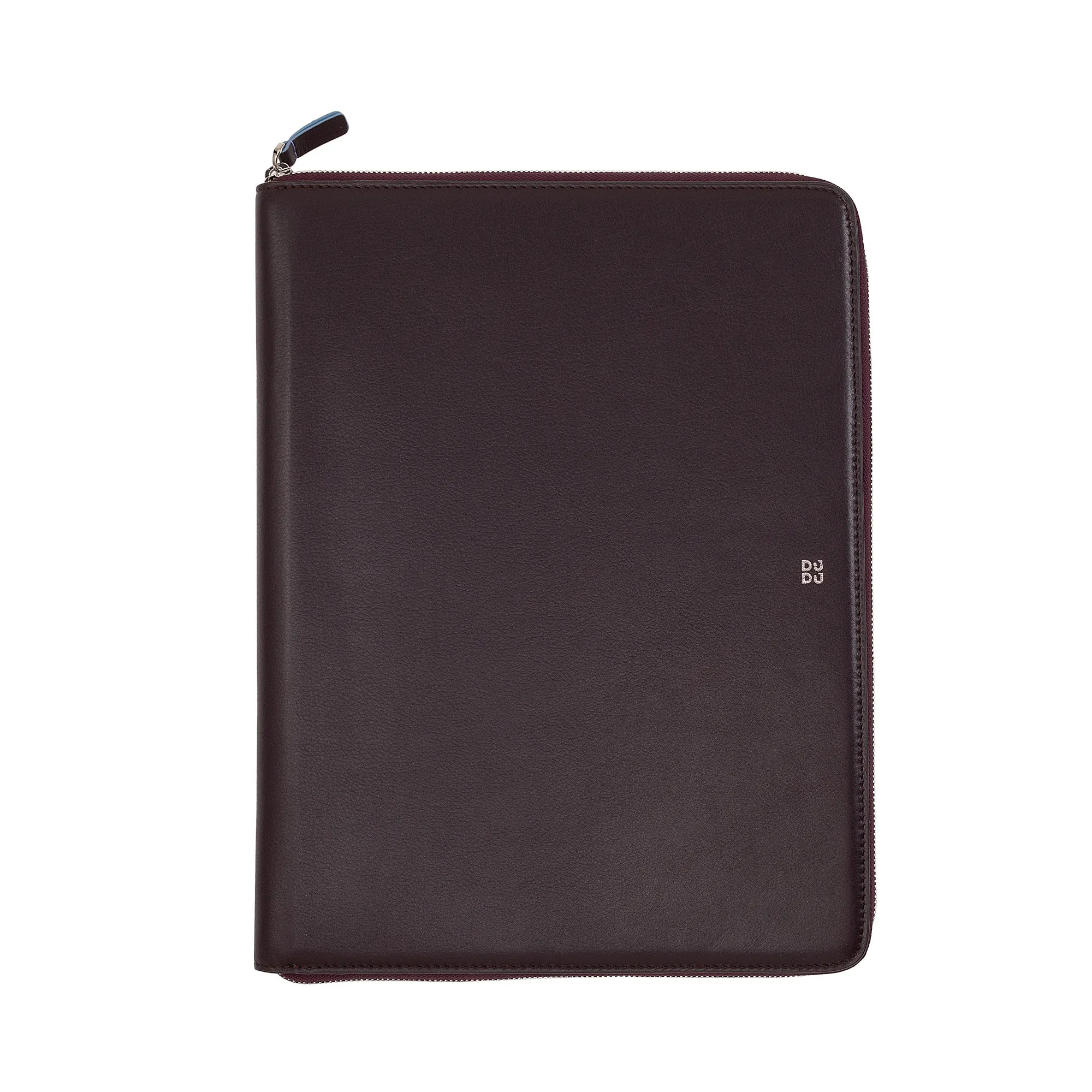 DUDU CABLE CABLE A4 leather in leather holder office tag Multicolor ipad tablet taps with zip