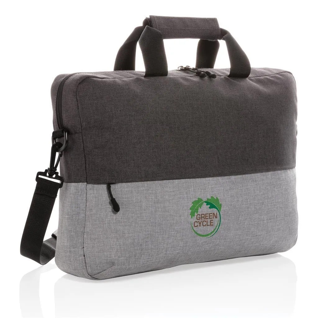 Dvobojna eko RPET 15.6" RFID torba za laptop