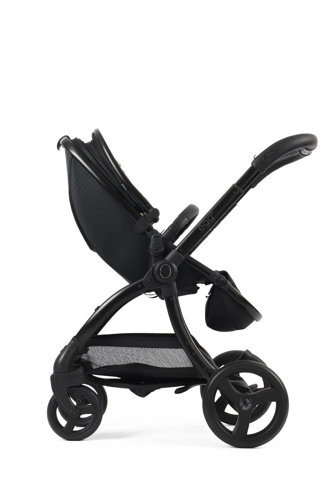 Egg 3 Stroller and Carrycot - Houndstooth Black