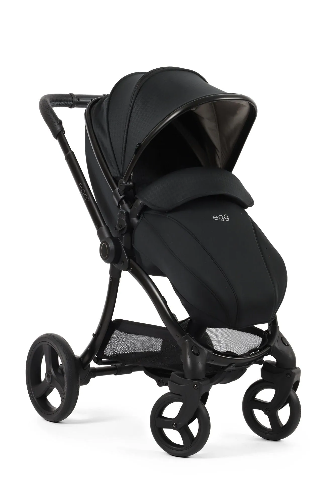 Egg 3 Stroller and Carrycot - Houndstooth Black