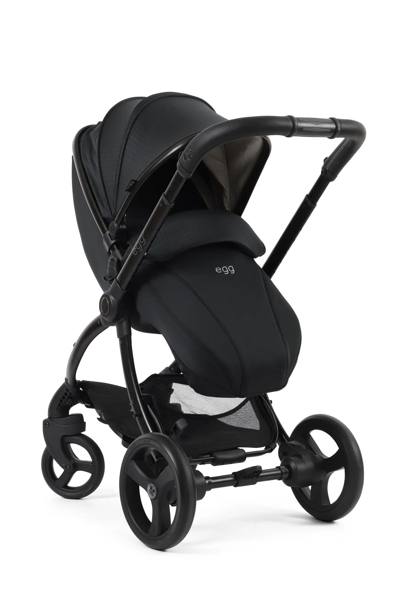 Egg 3 Stroller and Carrycot - Houndstooth Black