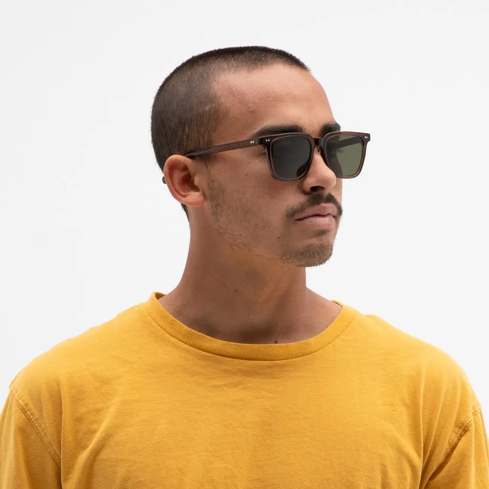 Electric Birch Sunglasses - Coffee Bio Acetate/Grey Polarized