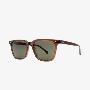 Electric Birch Sunglasses - Coffee Bio Acetate/Grey Polarized