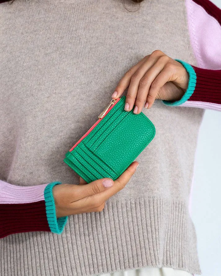 ELMS   KING Centro Wallet - Green Pebble