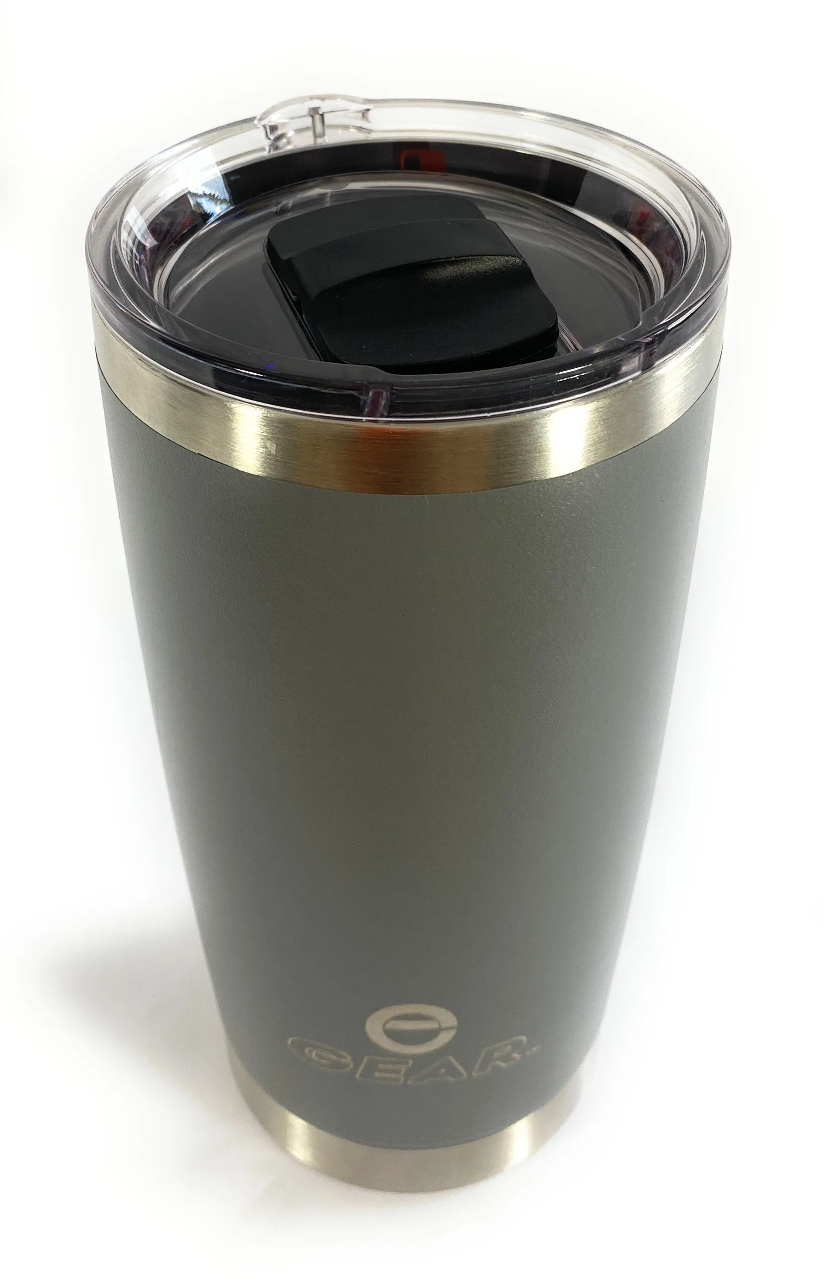 Enthusiast Gear 20 oz Tumbler with Magnetic Slider Lid, Stainless Steel, Vacuum Insulated for Hot and Cold Drinks