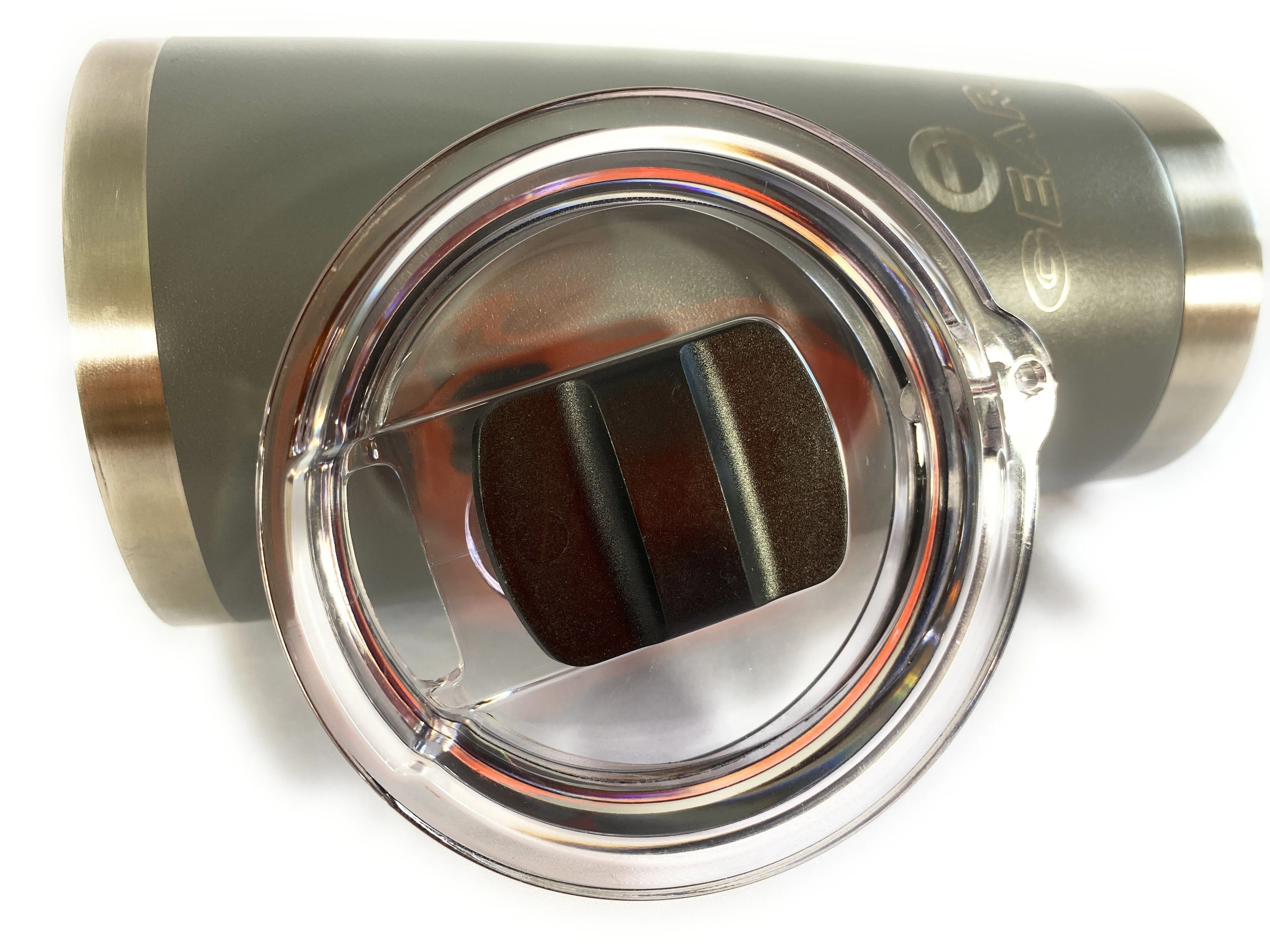 Enthusiast Gear 20 oz Tumbler with Magnetic Slider Lid, Stainless Steel, Vacuum Insulated for Hot and Cold Drinks