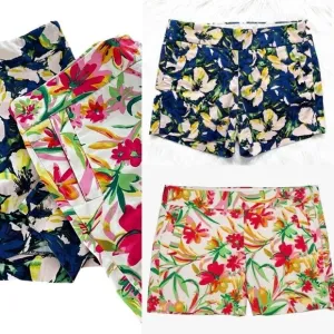 EUC Bundle of Two J Crew Floral Shorts size 8