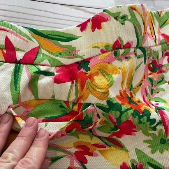 EUC Bundle of Two J Crew Floral Shorts size 8