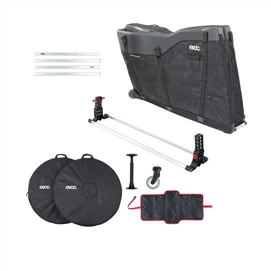 EVOC Road Bike Bag Pro - Travel Bag, Black, 300L (92x130x32)