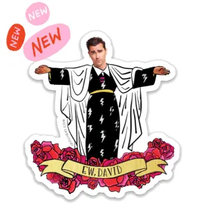 EW David Sticker