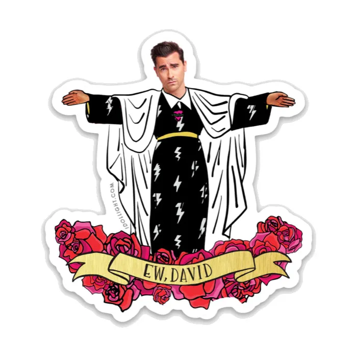 EW David Sticker