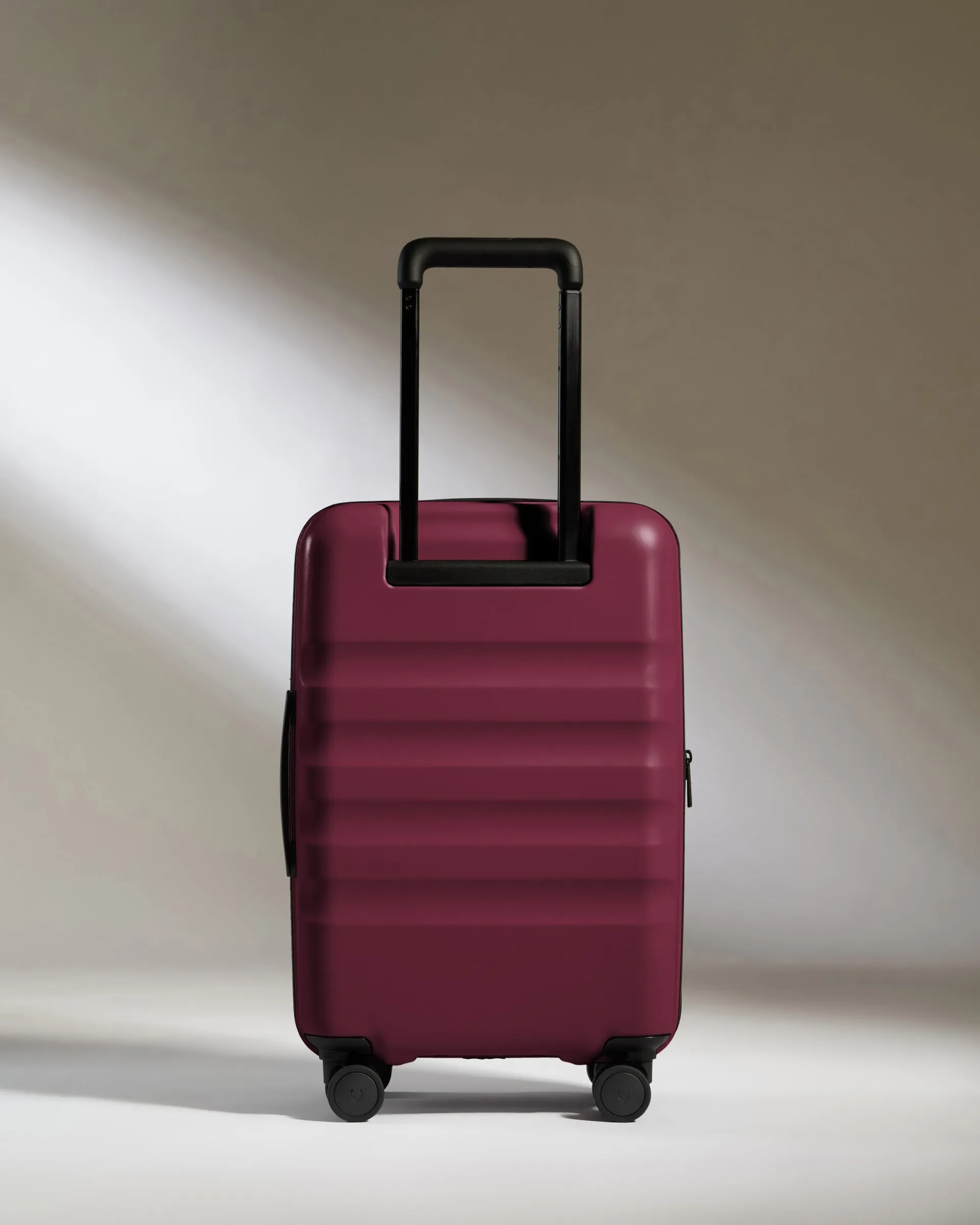 Expandable Carry-on Luggage in Heather Purple - Icon Stripe