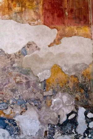 Faded Wall No. 2 Framed - Florence, Italy