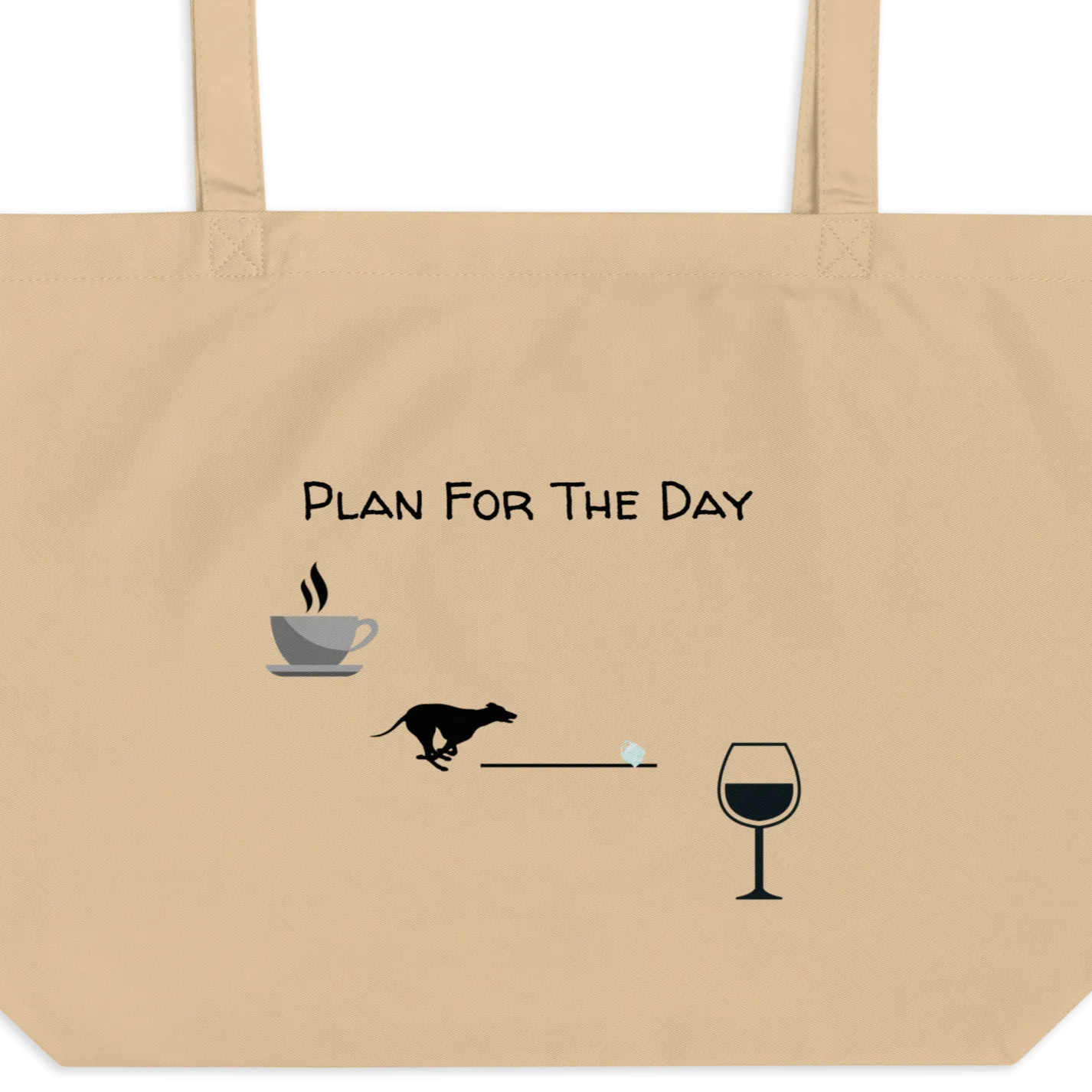 Fast CAT Plan for the Day X-Large Tote/ Shopping Bags