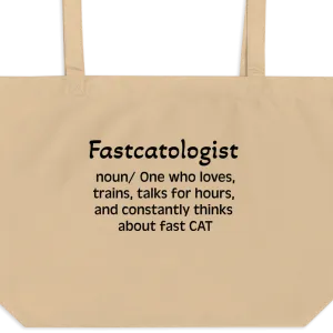 Fastcatologist X-Large Tote/ Shopping Bags