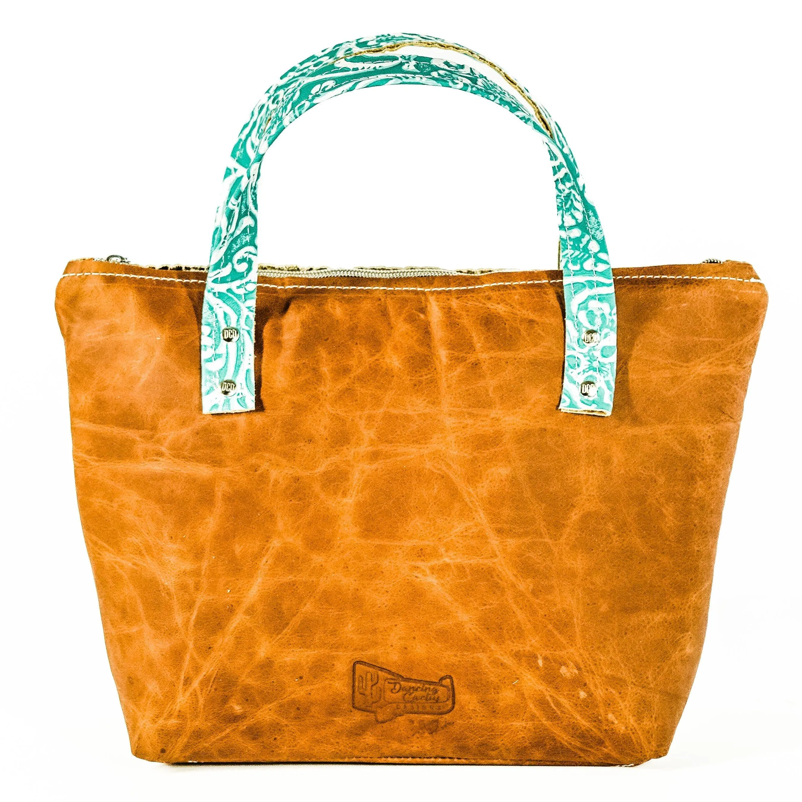 Feed Bag - Longhorn w/ Turquoise Sand Tool