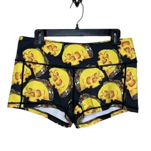Feed Me Fight Me FMFM Skull Taco Print Active Short Large