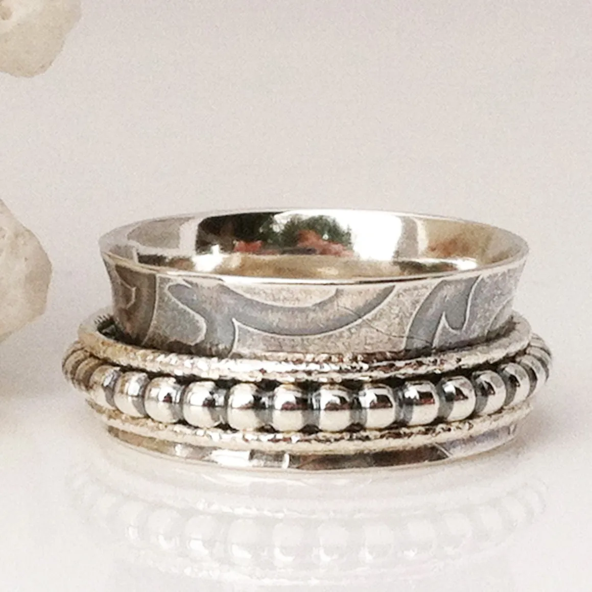 Filigree & Beads Ring