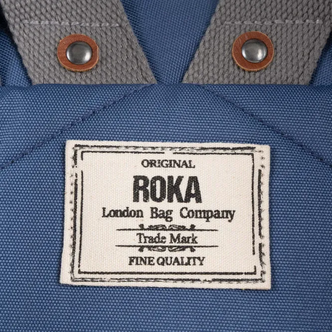Finchley Sustainable Burnt Blue Canvas