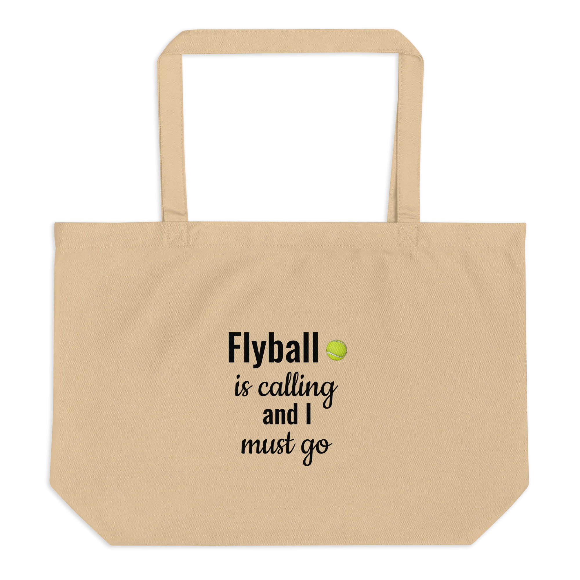 Flyball is Calling X-Large Tote/ Shopping Bags