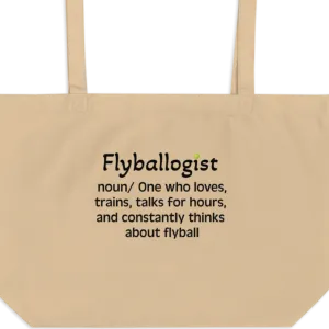Flyballologist X-Large Tote/Shopping Bags