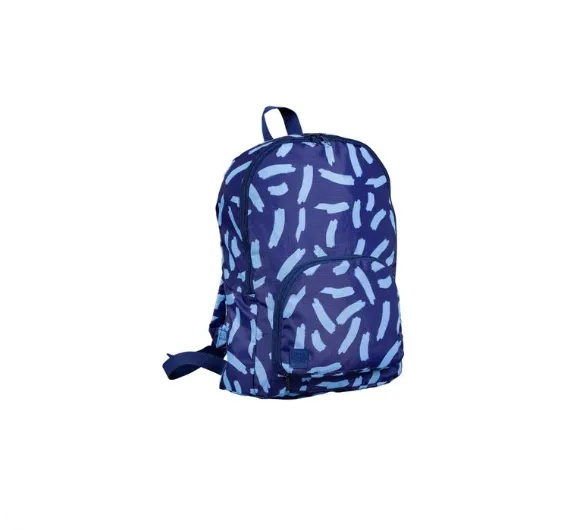 Foldaway Back Pack Midnight Blue